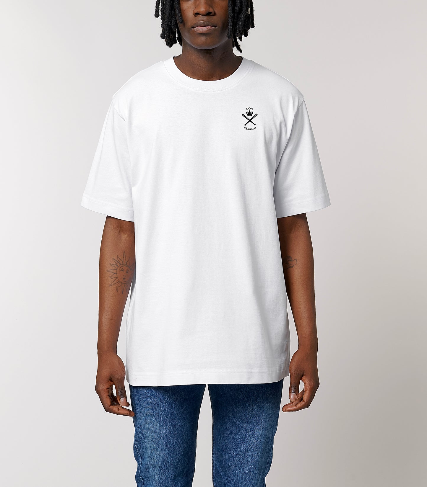 WHITE HEAVY TEE