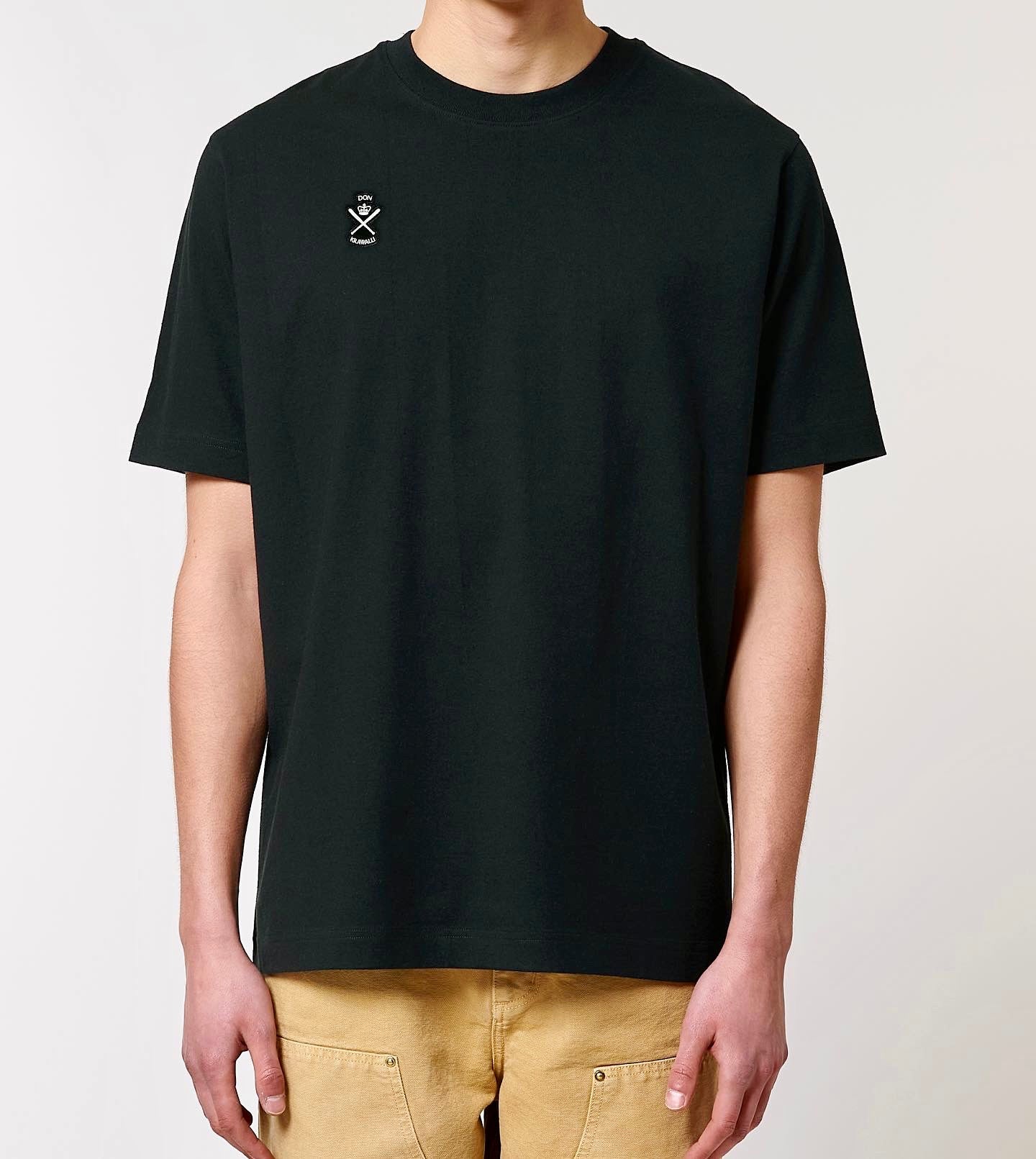 BLACK HEAVY TEE