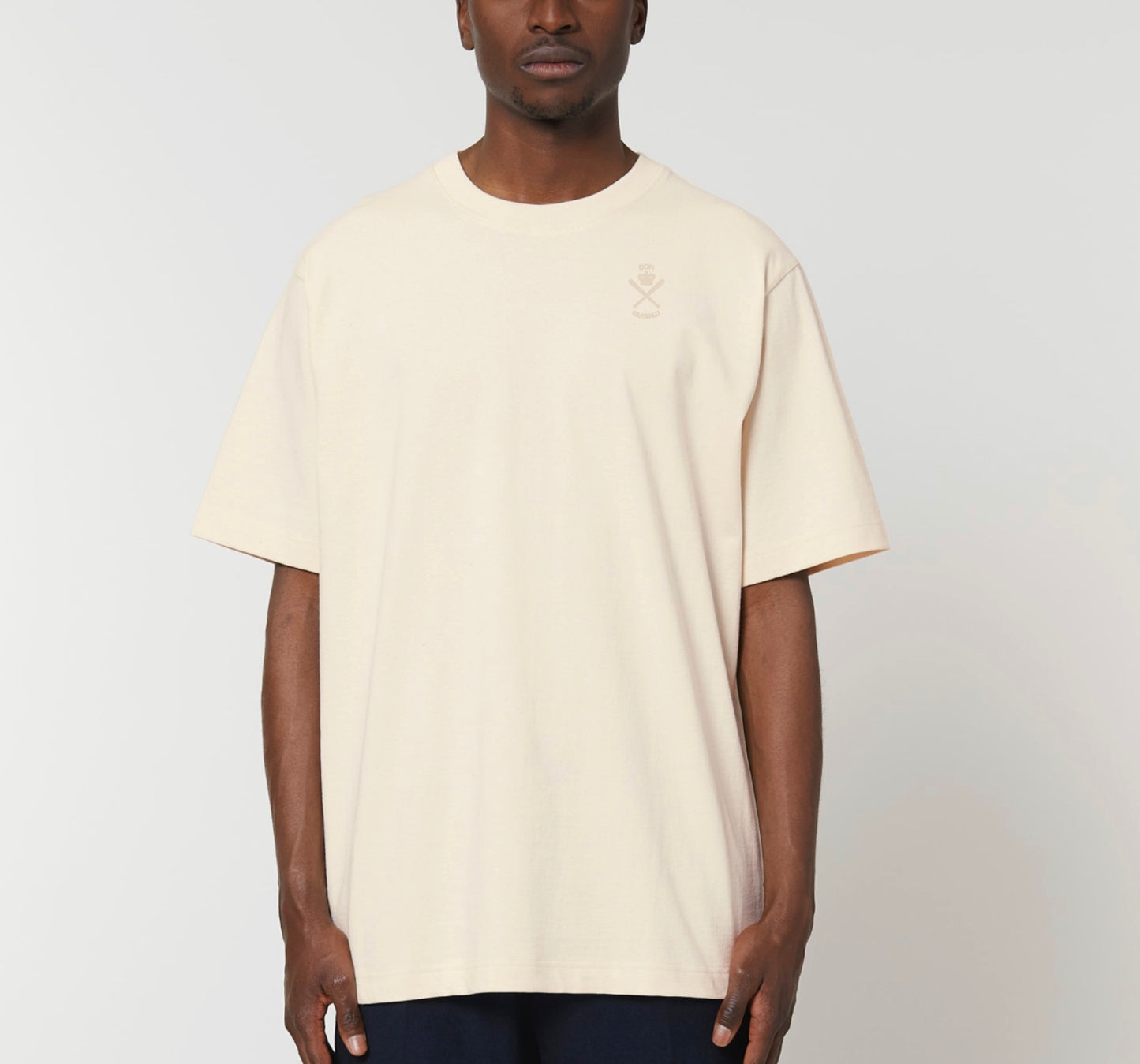 NATURAL RAW HEAVY TEE